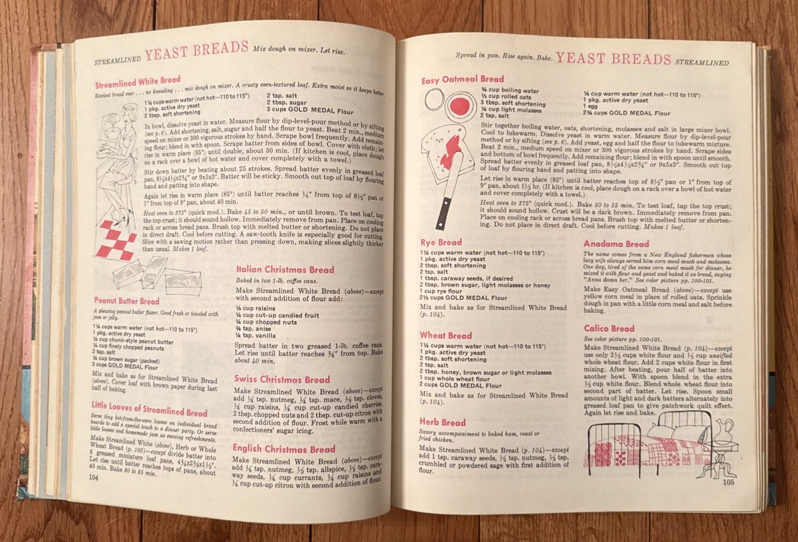 Betty Crocker’s New Picture Cookbook 1961 1st Edition 6th Printing
