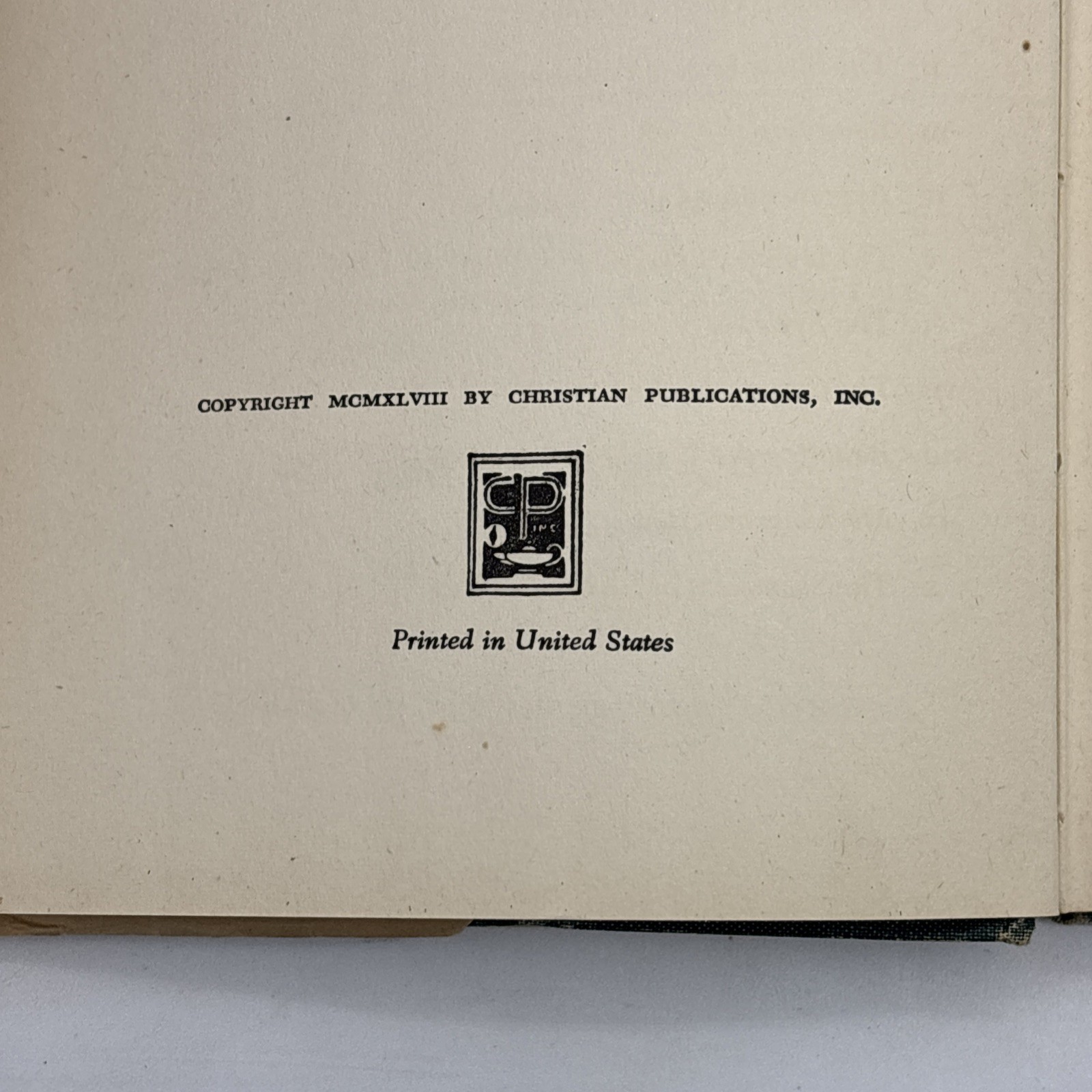 The Pursuit of God 1948 First Edition Hardcover By A.W. Tozer w/ Dust Jacket