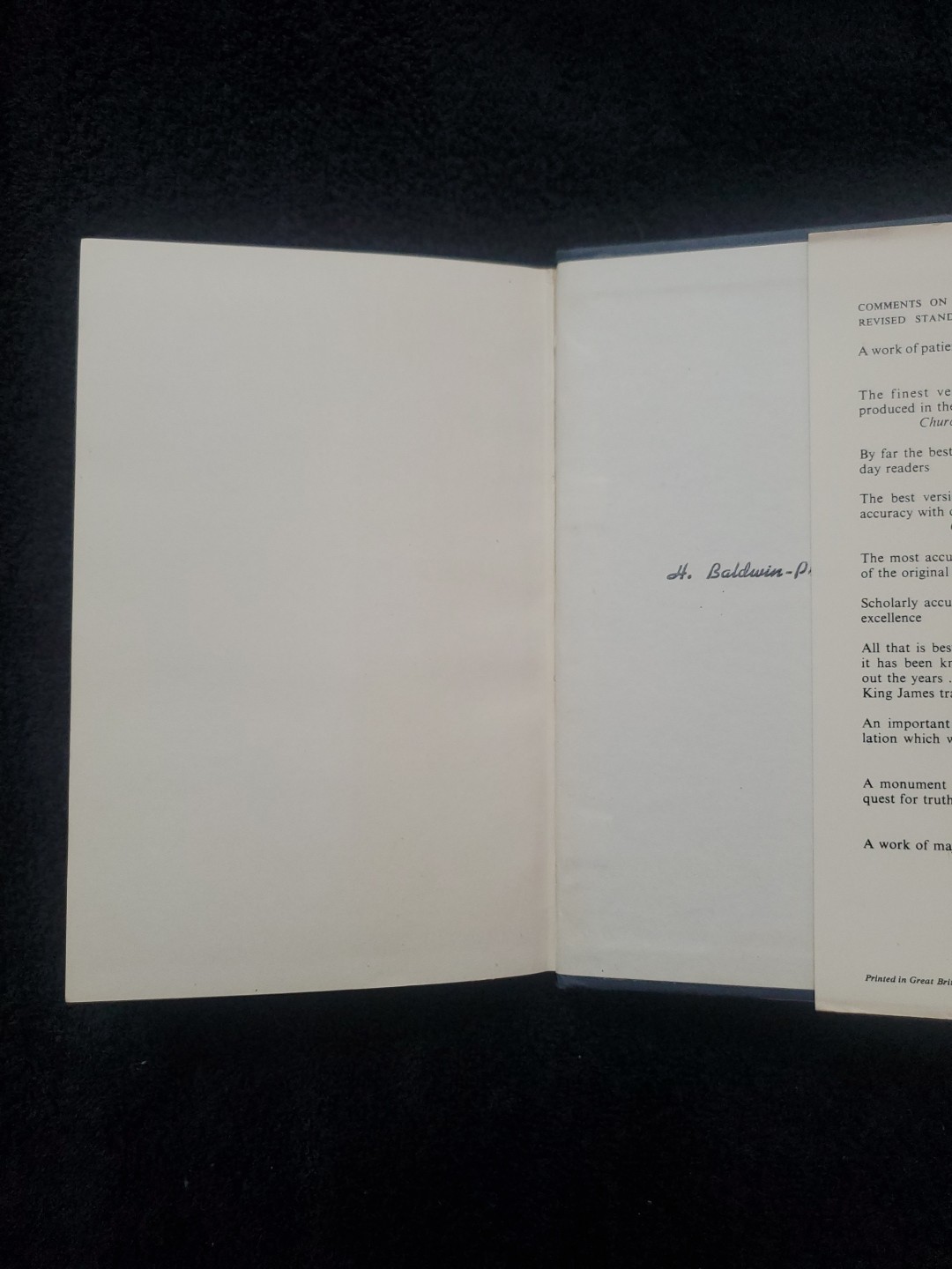 The New Testament RSV Catholic Edition 1965