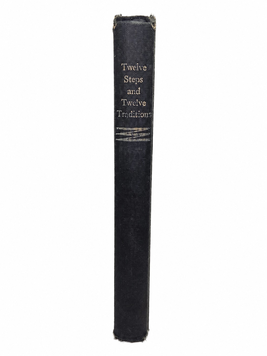 Vintage 1971 Twelve Steps and Twelve Traditions AA Hardcover 10th Printing Book.