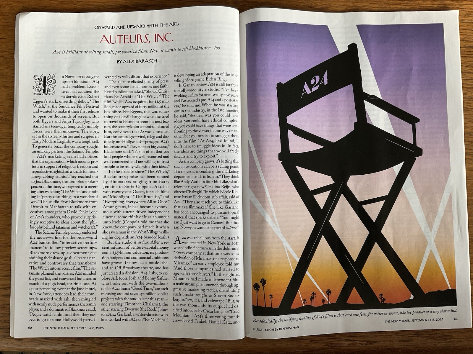 New Yorker 2025 September 1/8~Being Eustace Tilley~Cindy Sherman~Mary Petty~AI