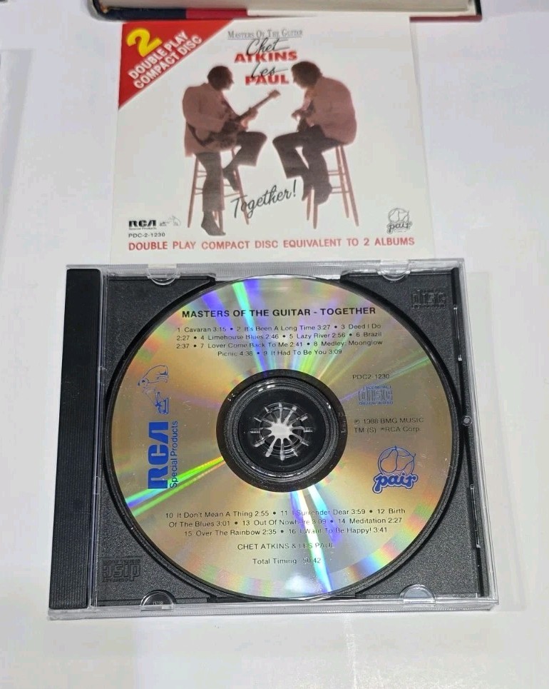 ESTATE SALE – LES PAUL LOT – 2 Books, 2 Magazines, 1 DVD (still sealed) and 1 CD