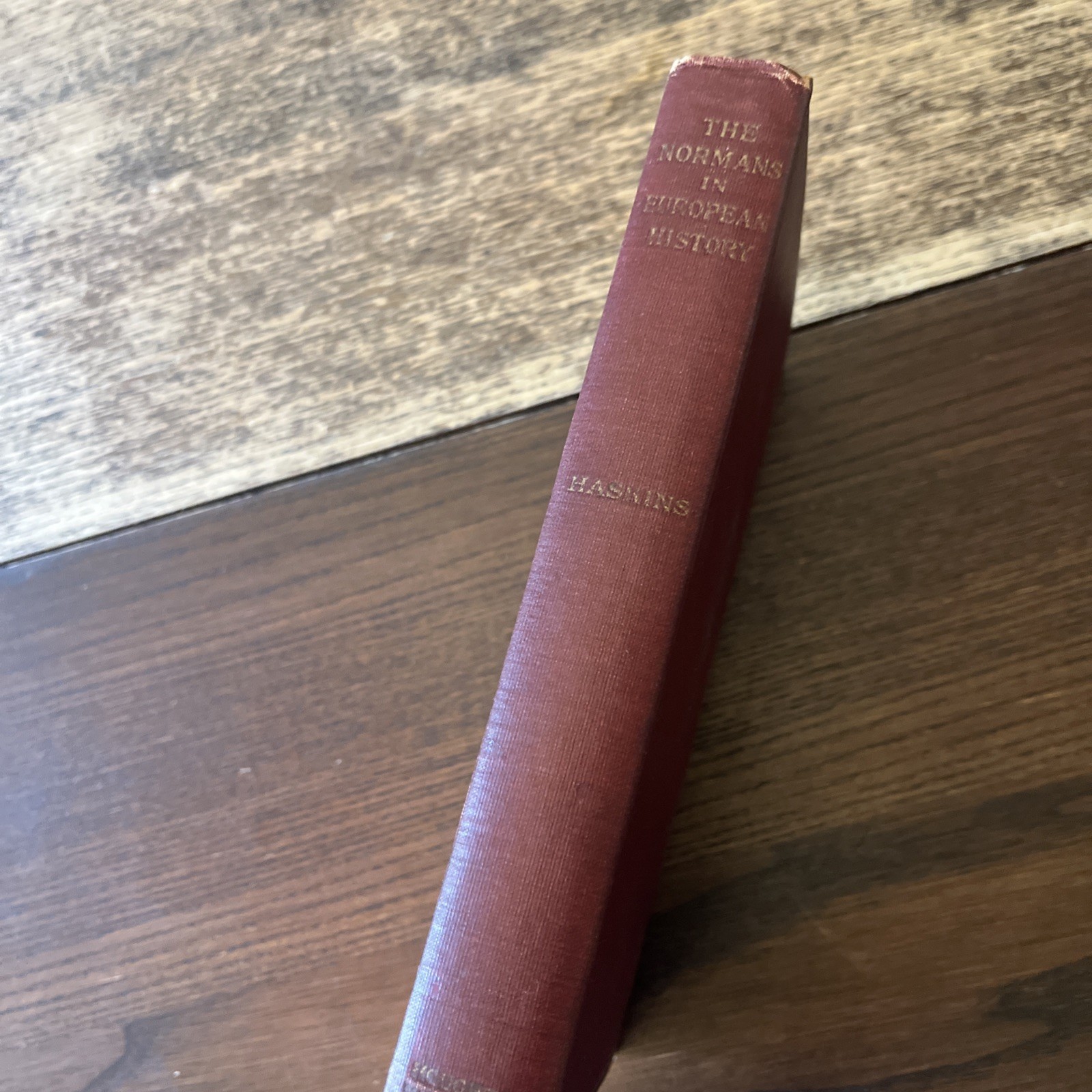 The Normans in European History Charles Homer Haskins, 1915 HC First Edition