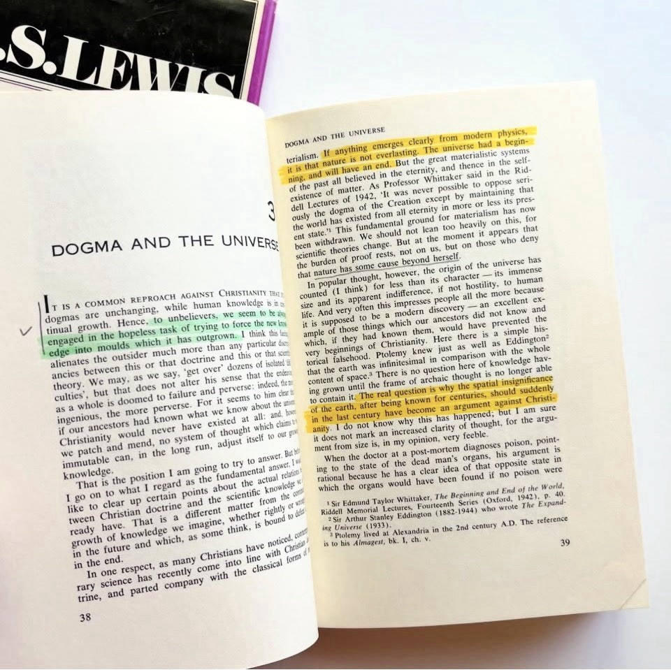 C.S. Lewis, “God in the Dock,” 1972. Stated Second Printing. Original jacket.