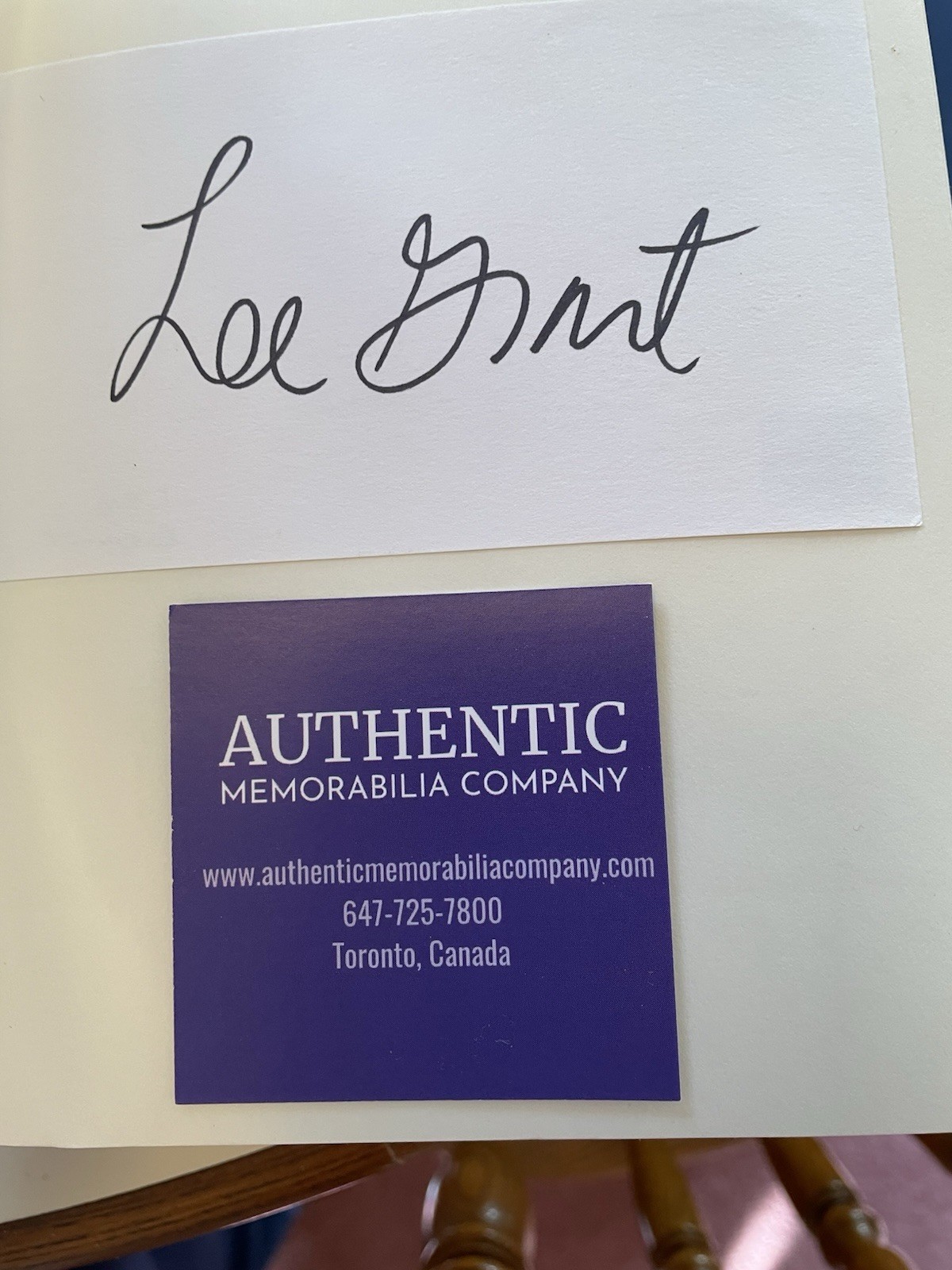 I SAID YES TO EVERYTHING **SIGNED BOOKPLATE ** First edition – LEE GRANT