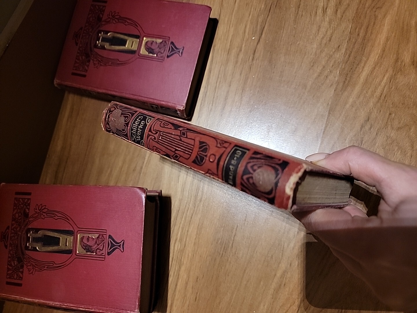 Shillers Werte, (Orfter Band; Funfter Band), ca 1906 Shiller’s Works 1905 1st Ed
