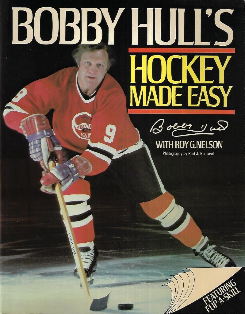 1983 Bobby Hull’s Hockey Made Easy, Paperback – MINT