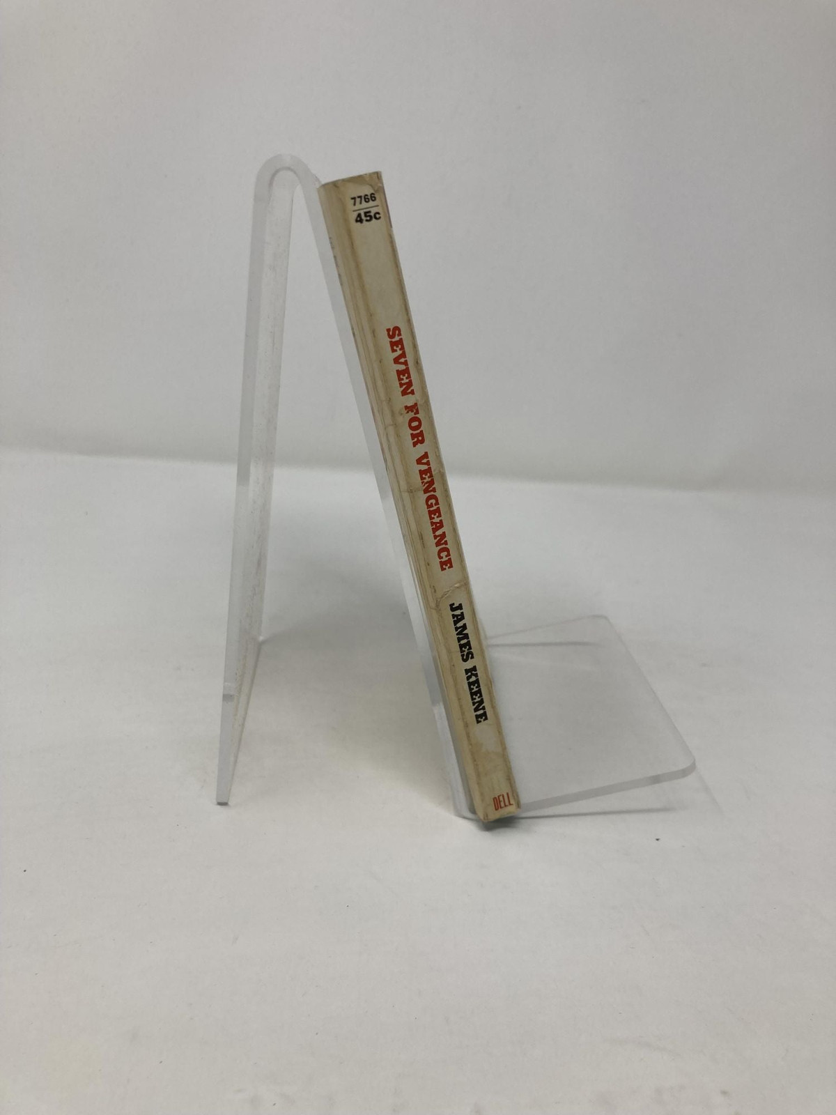 Seven for Vengeance by James Keene First 1st Edition VG PB 1965