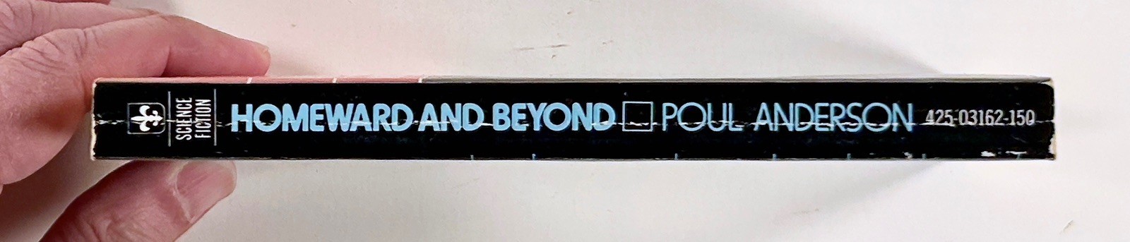 1976 Poul Anderson HOMEWARD AND BEYOND science fiction anthology BERKLEY SF PB