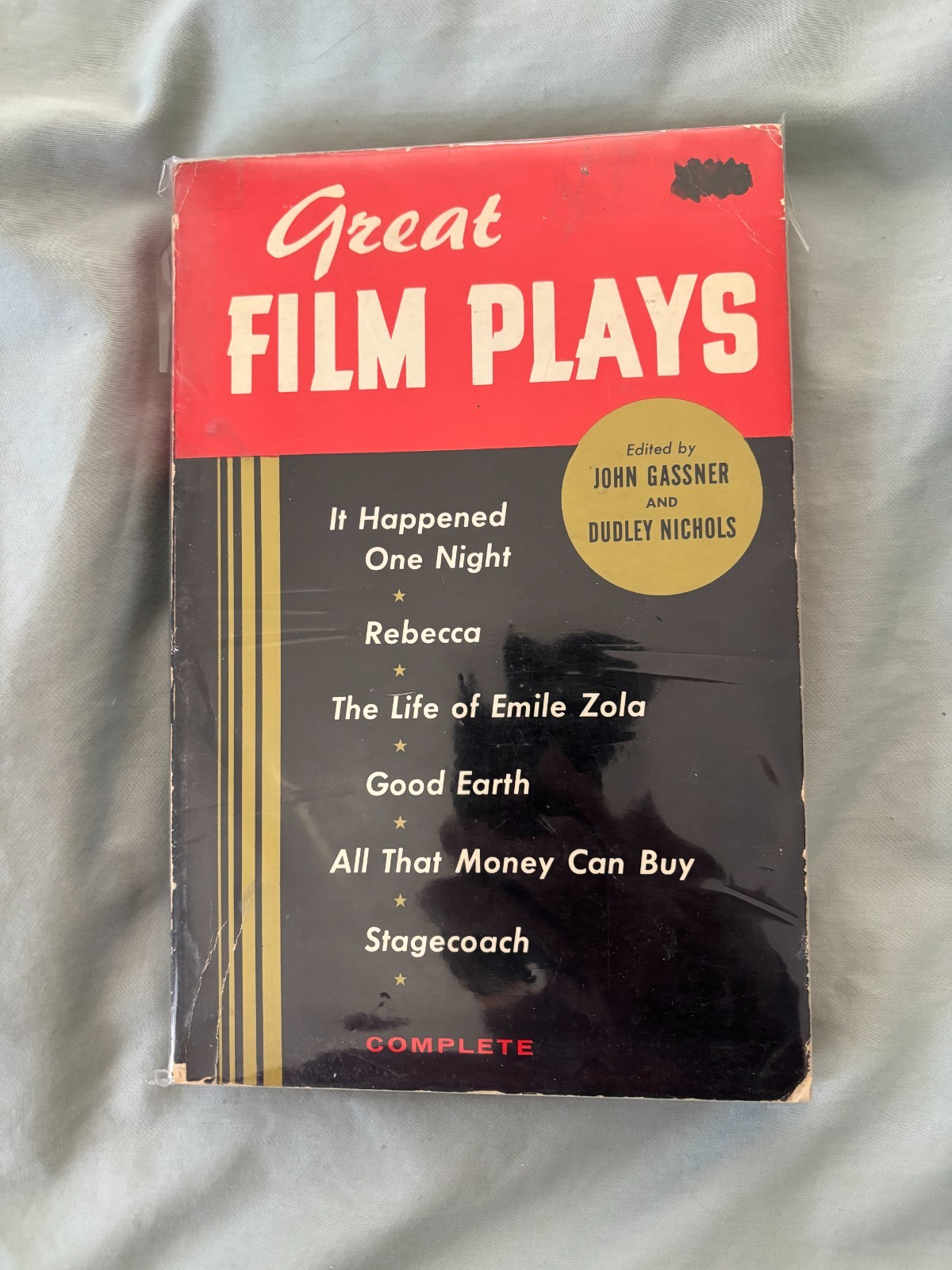 Great Film Plays – 5 screenplays movie tie-in VG trade paperback