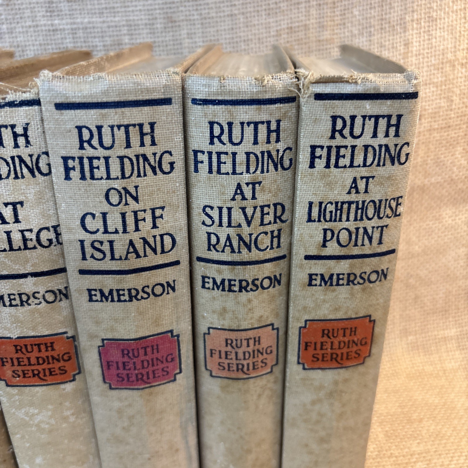 VTG Ruth Fielding Alice Emerson 9 Volumes Series Books for Young Girls Juvenile