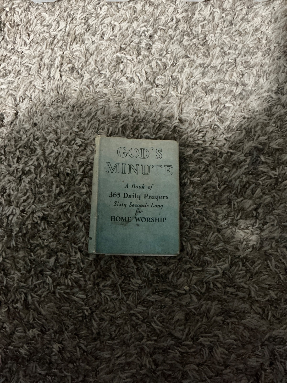God’s Minute-365 Daily Prayers For Home Worship 1931 – EXCELNT COND! FREE SHIP