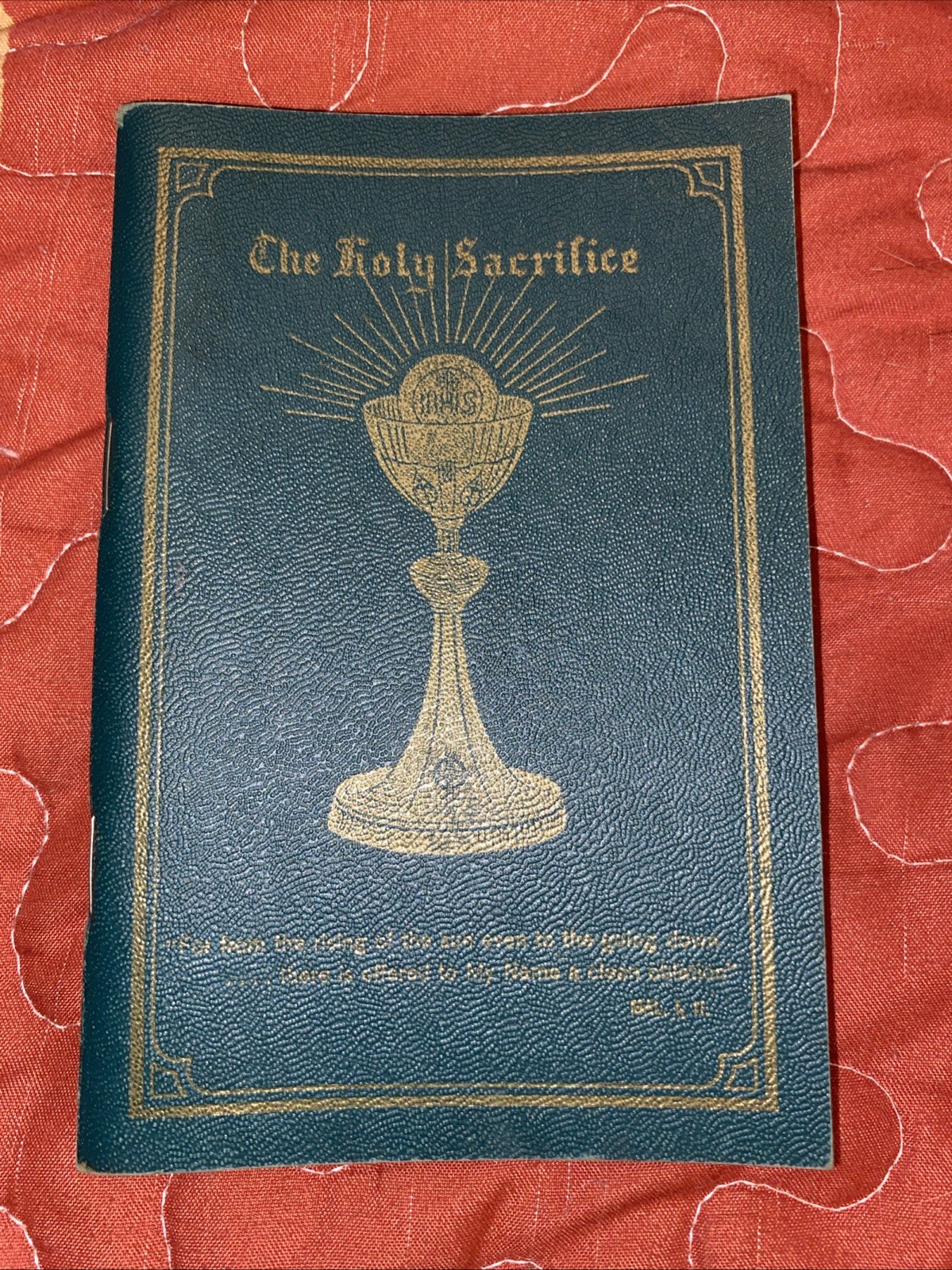 THE HOLY SACRIFICE – Leo Rowlands – 1941 – Catholic liturgy – illustrated