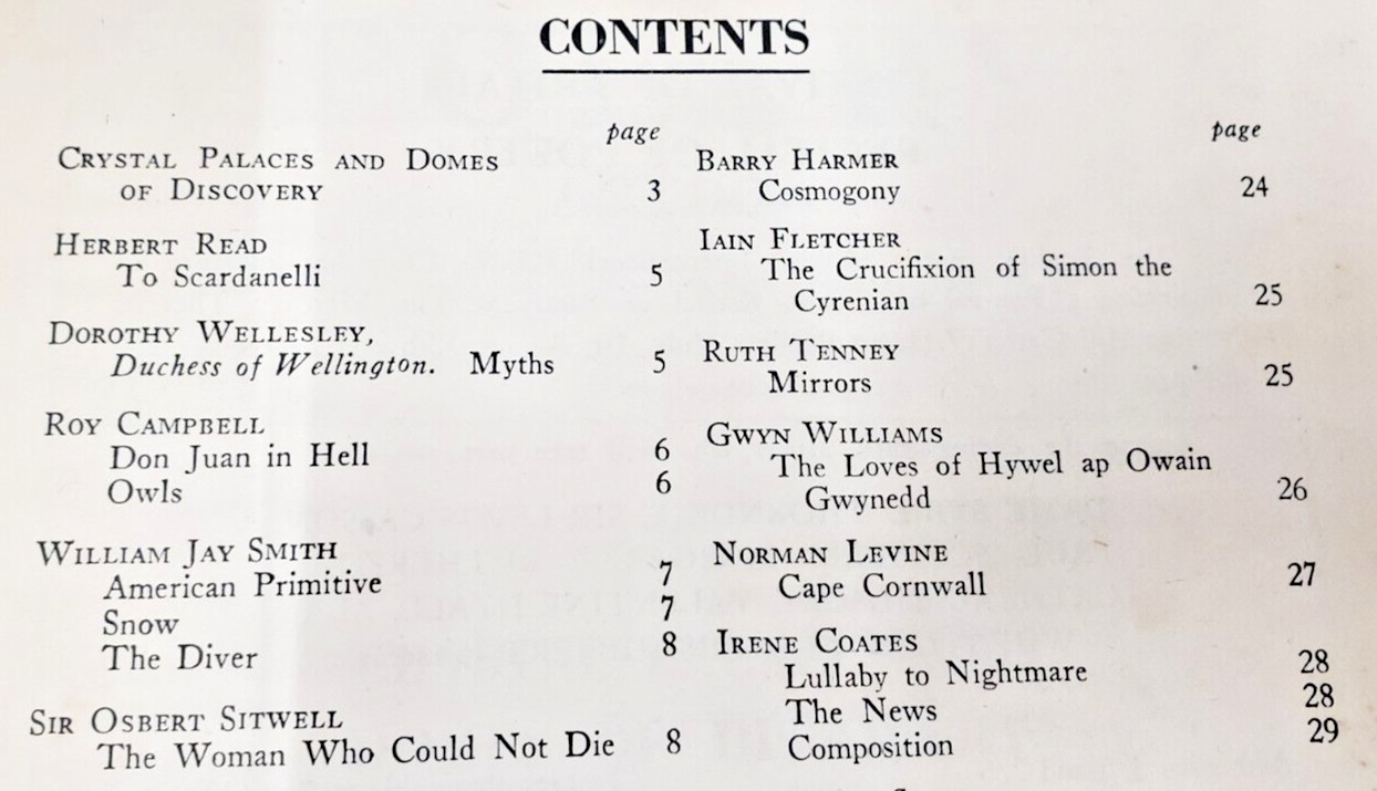RARE, 1951 HAROLD PINTER POEM in “Poetry London” Magazine, THIRD PUBLISHED WORK