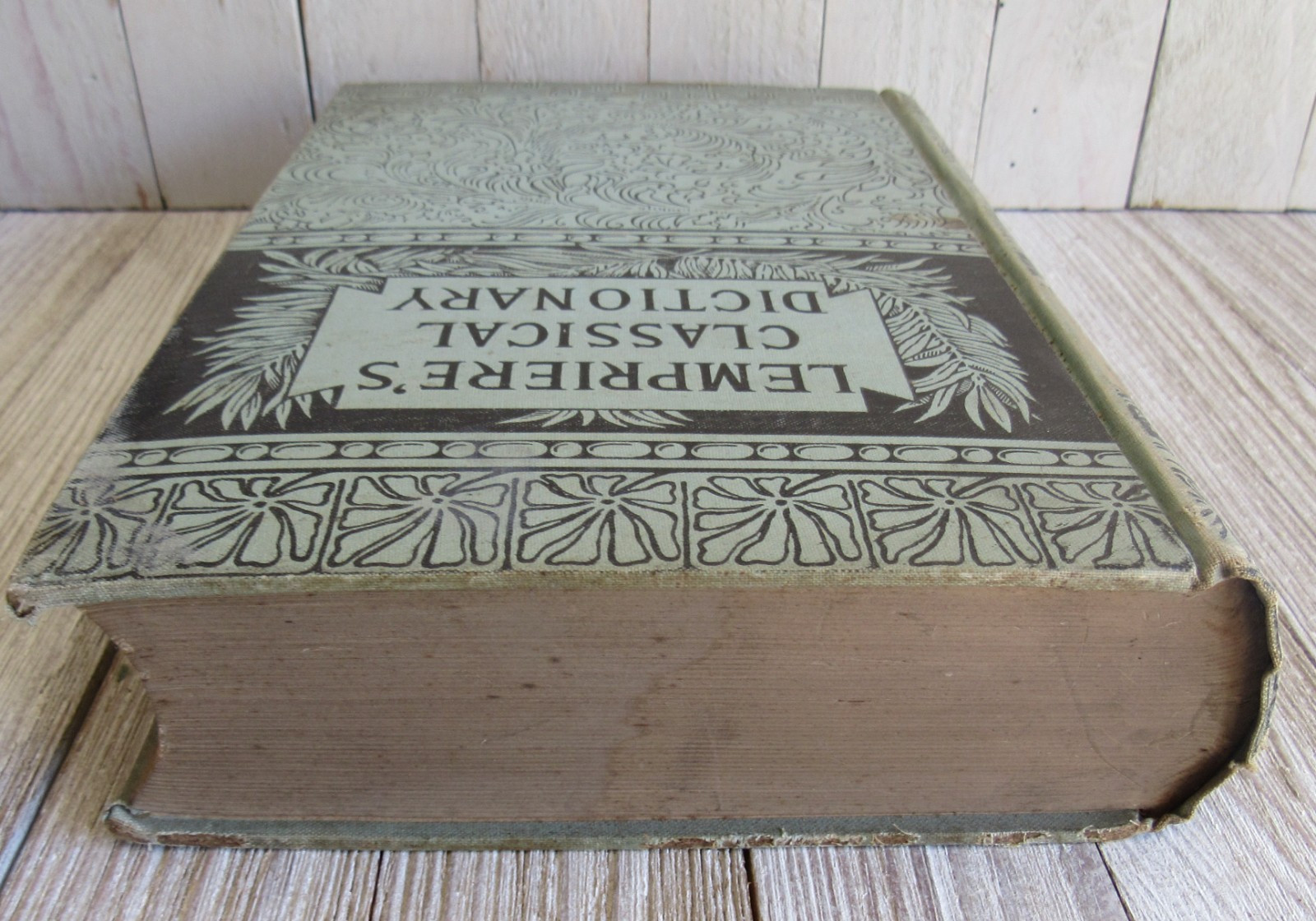 Antique 1888 Lempriere’s Classical Dictionary Names and Terms of the Ancients