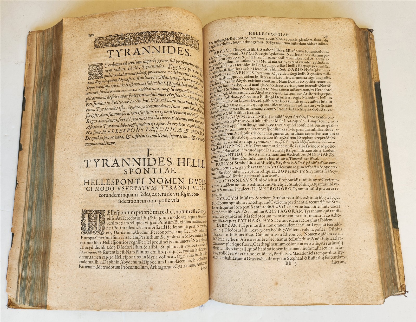 1595 HISTORY OF KINGDOM of MEDES & PERSIANS 16th century folio ANTIQUE