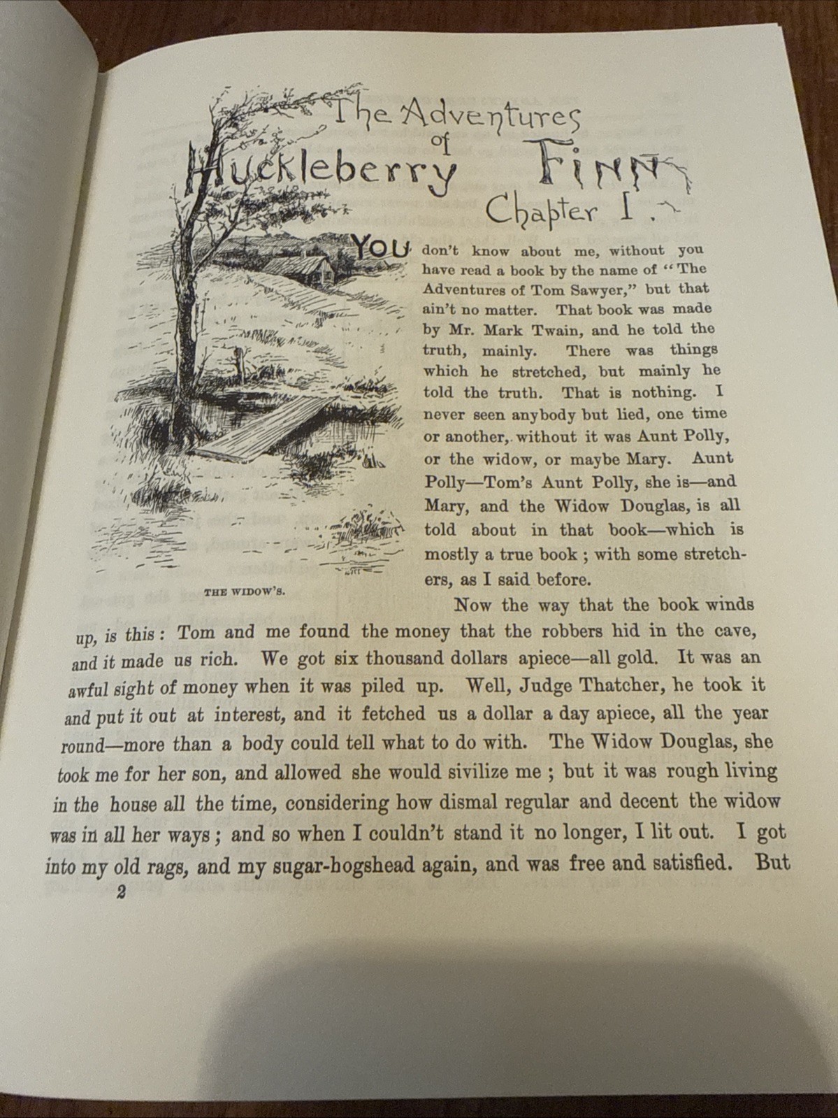 The Adventures of Huckleberry Finn MARK TWAIN HC Tom Sawyer Illustrated 1991
