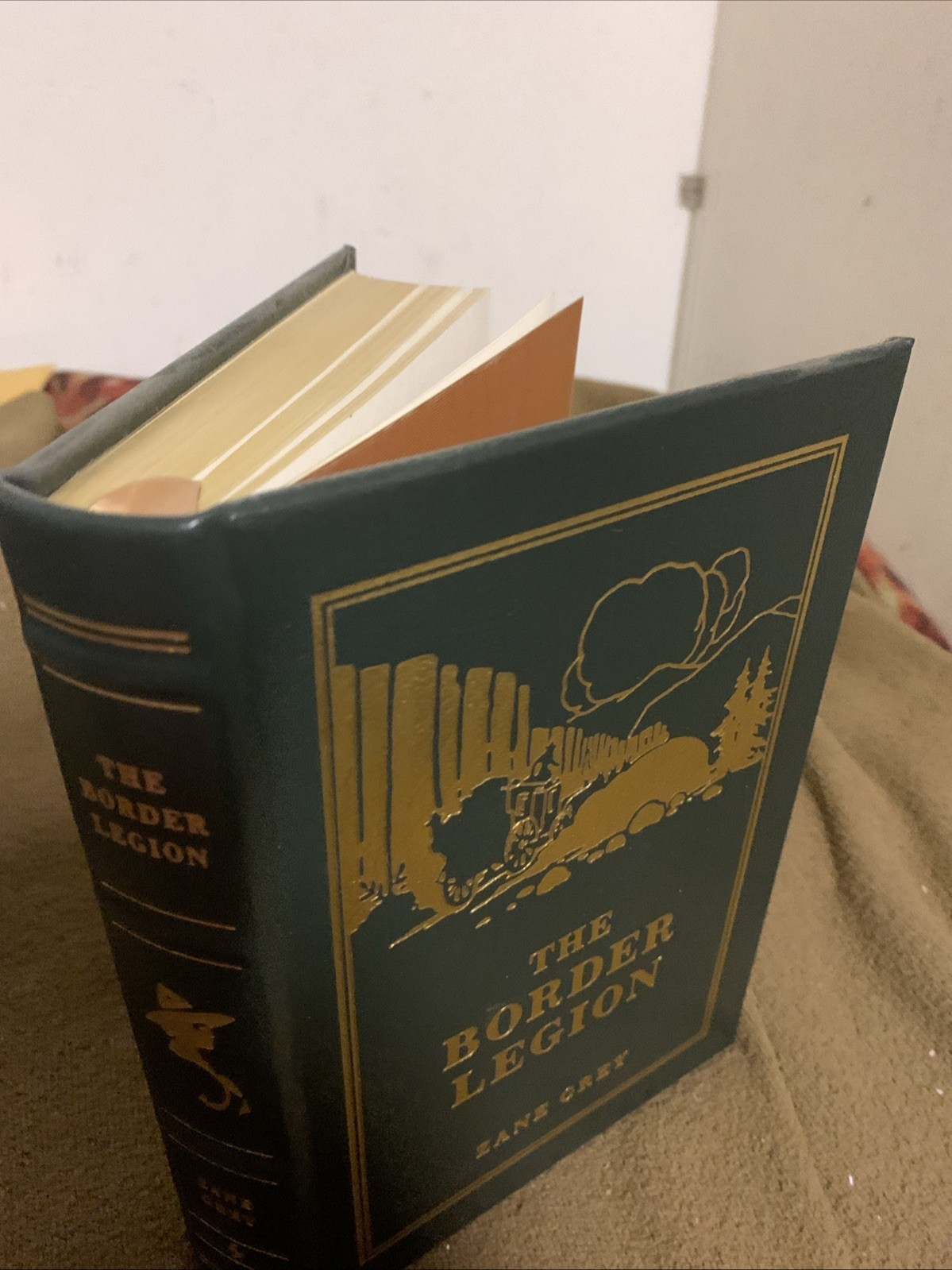 The Border Legion Zane Grey Luxury Collectors Edition Fine Leather Easton Press