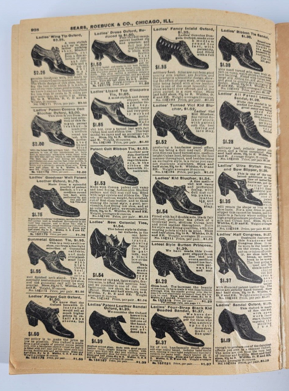 Sears Roebuck & Co. 1909 ~ Fall Consumer Guide Catalog 118 ~ 1979 Reprint