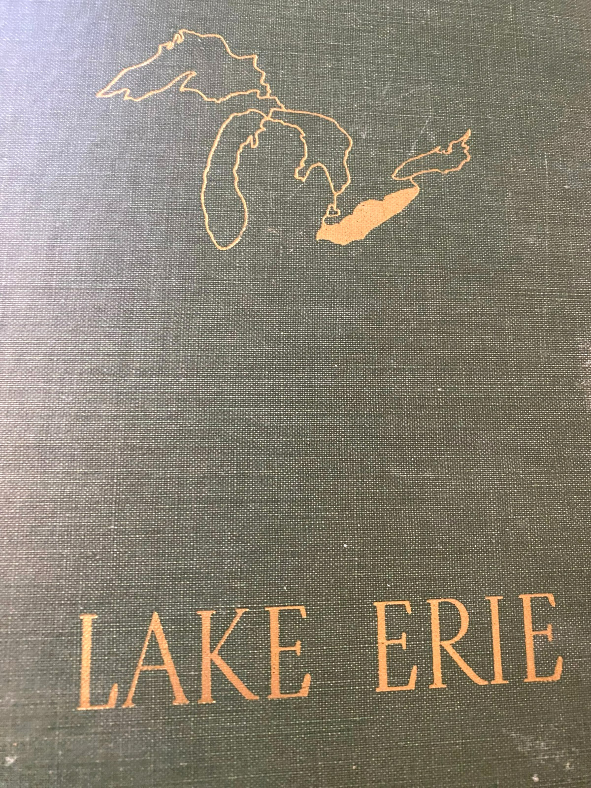 RARE 1ST EDITION! Lake Erie by Harlan Henthorne Hatcher (1945, Hardback) GREAT