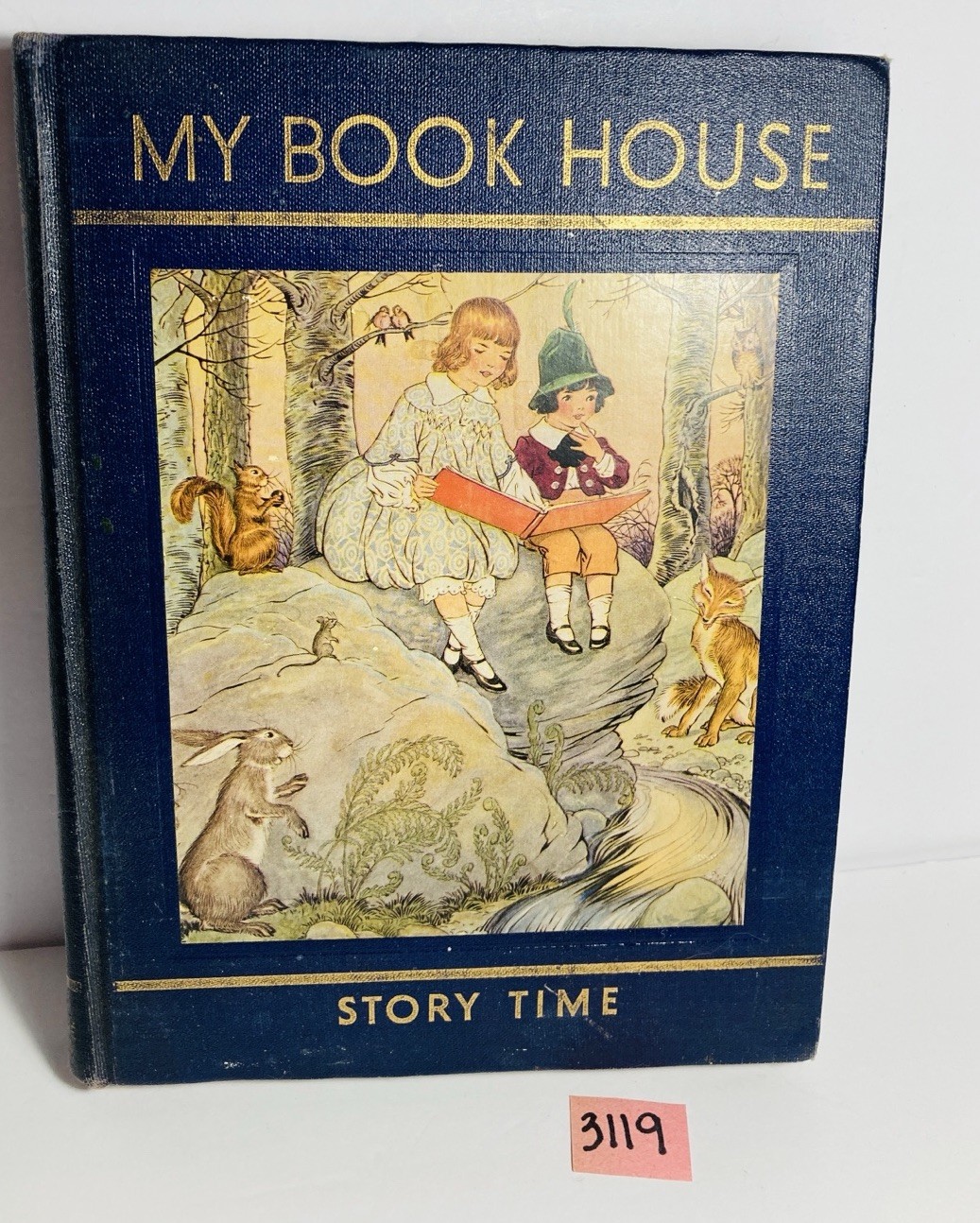 1947 My Book House Story Time Vol 2 Little Black Sambo Children’s 224 Pages HC