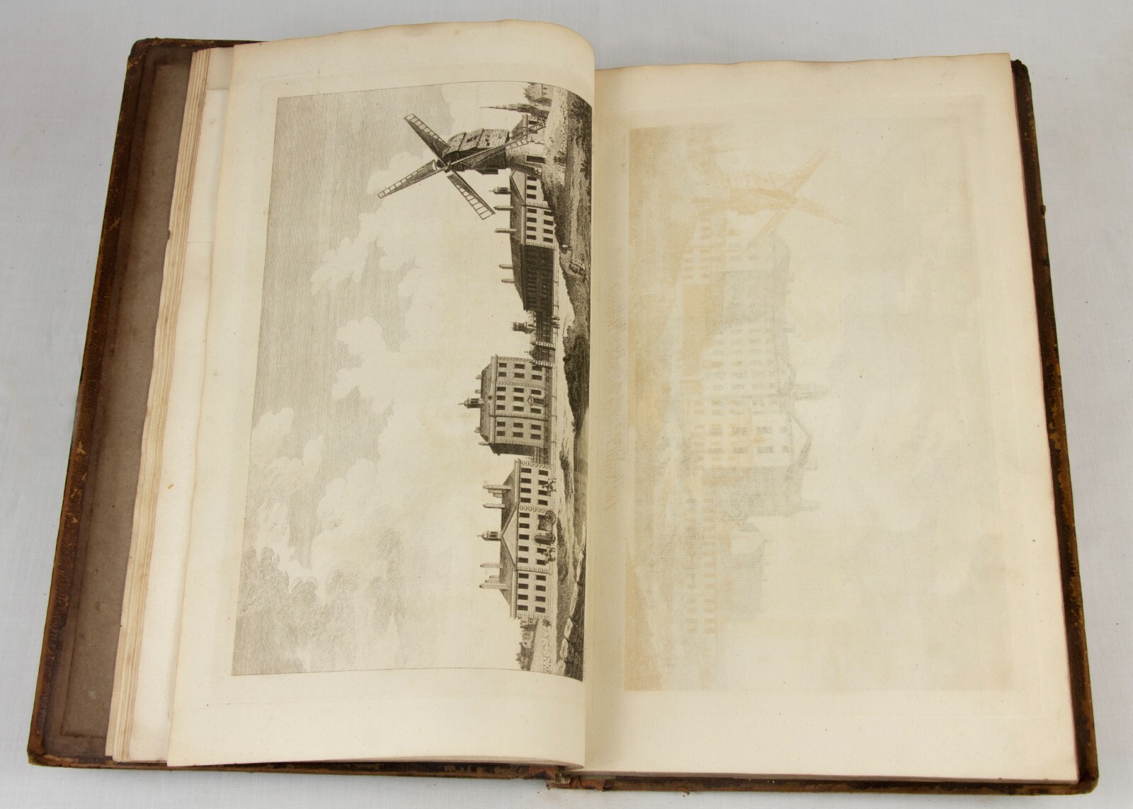 Liverpool 1774 – Enfield History – City – Large Folding Map, and Charts & Plates