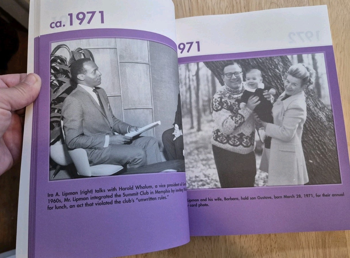 Ira A. Lipman Is Turning 70 Fast Moving Years Birthday Private Printed Book