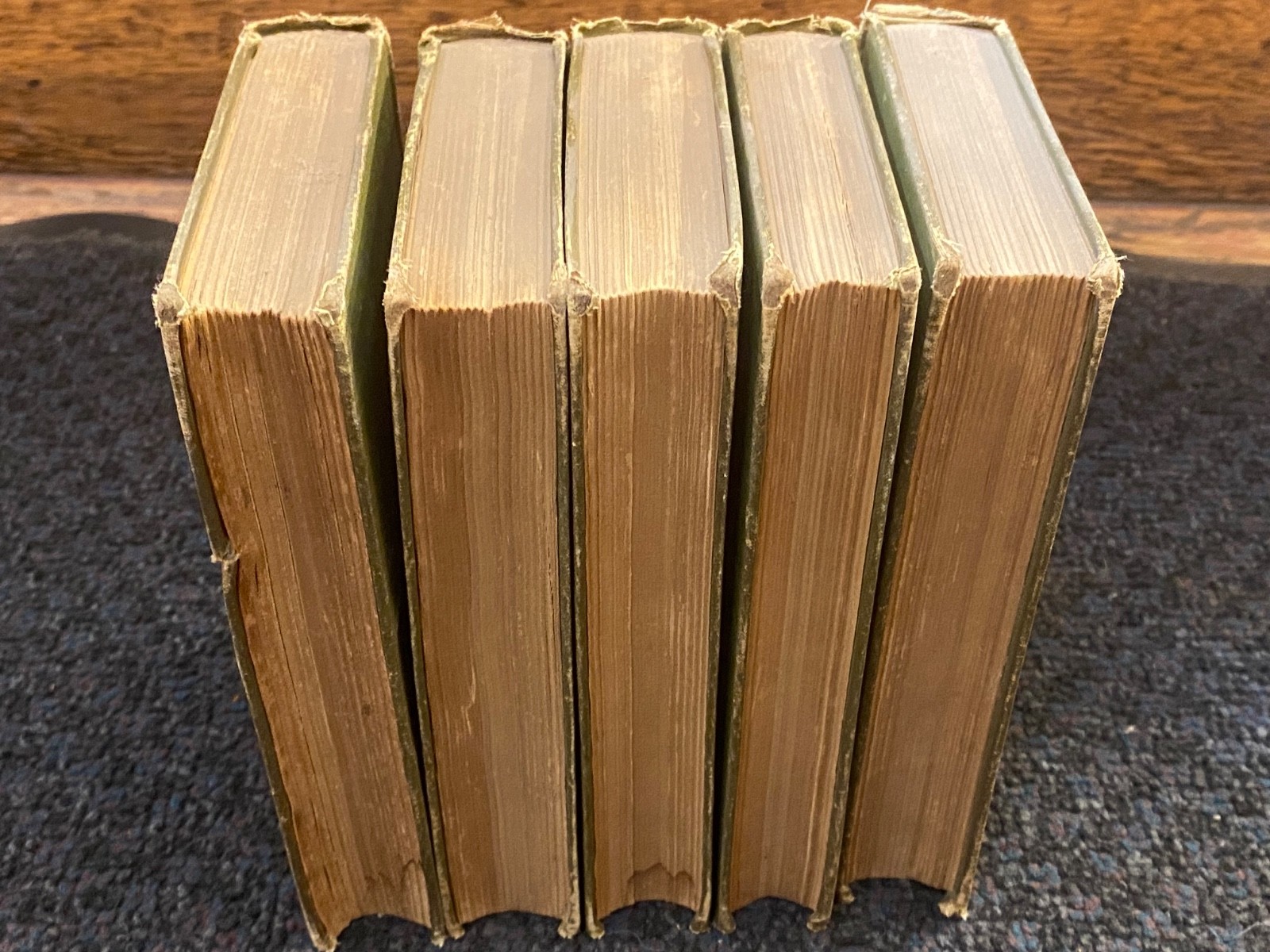 1883 Antique Greek Literature Book 5 Set Ancient Classics RARE