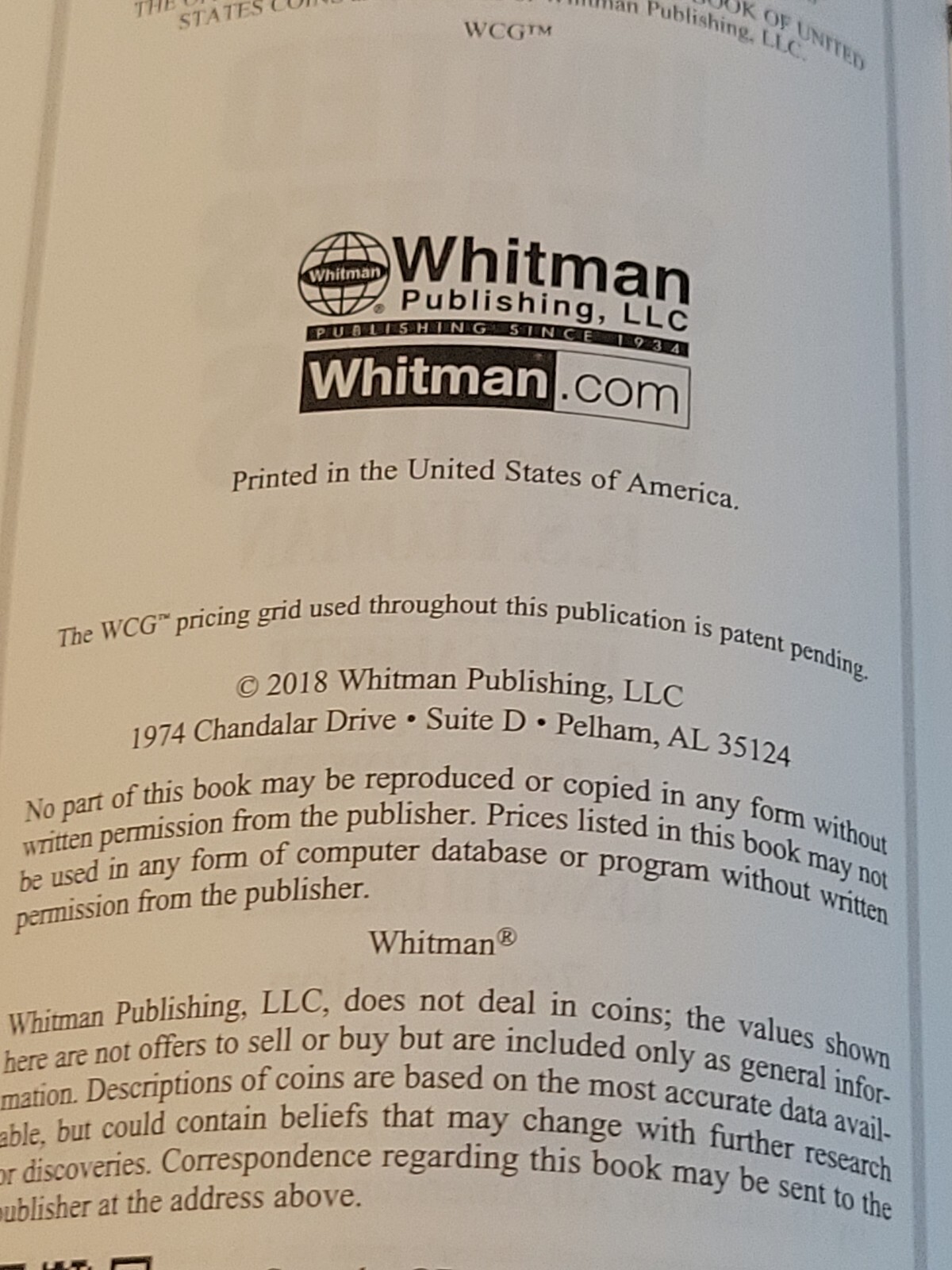 The Official Blue Book: Handbook of Us Coins 2019 Paperback by Yeoman, R. S.