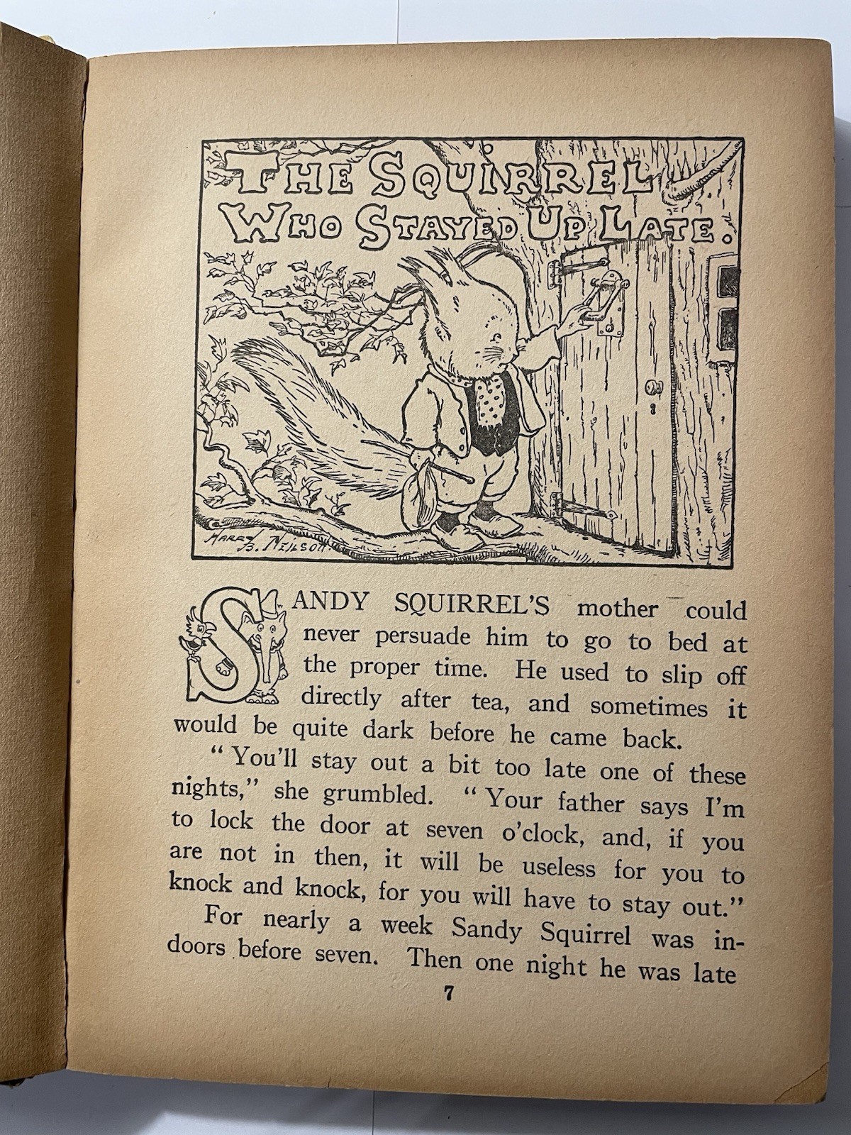 1936 The Pitter Patter Book Whitman Publishing Vintage Children’s Story Book