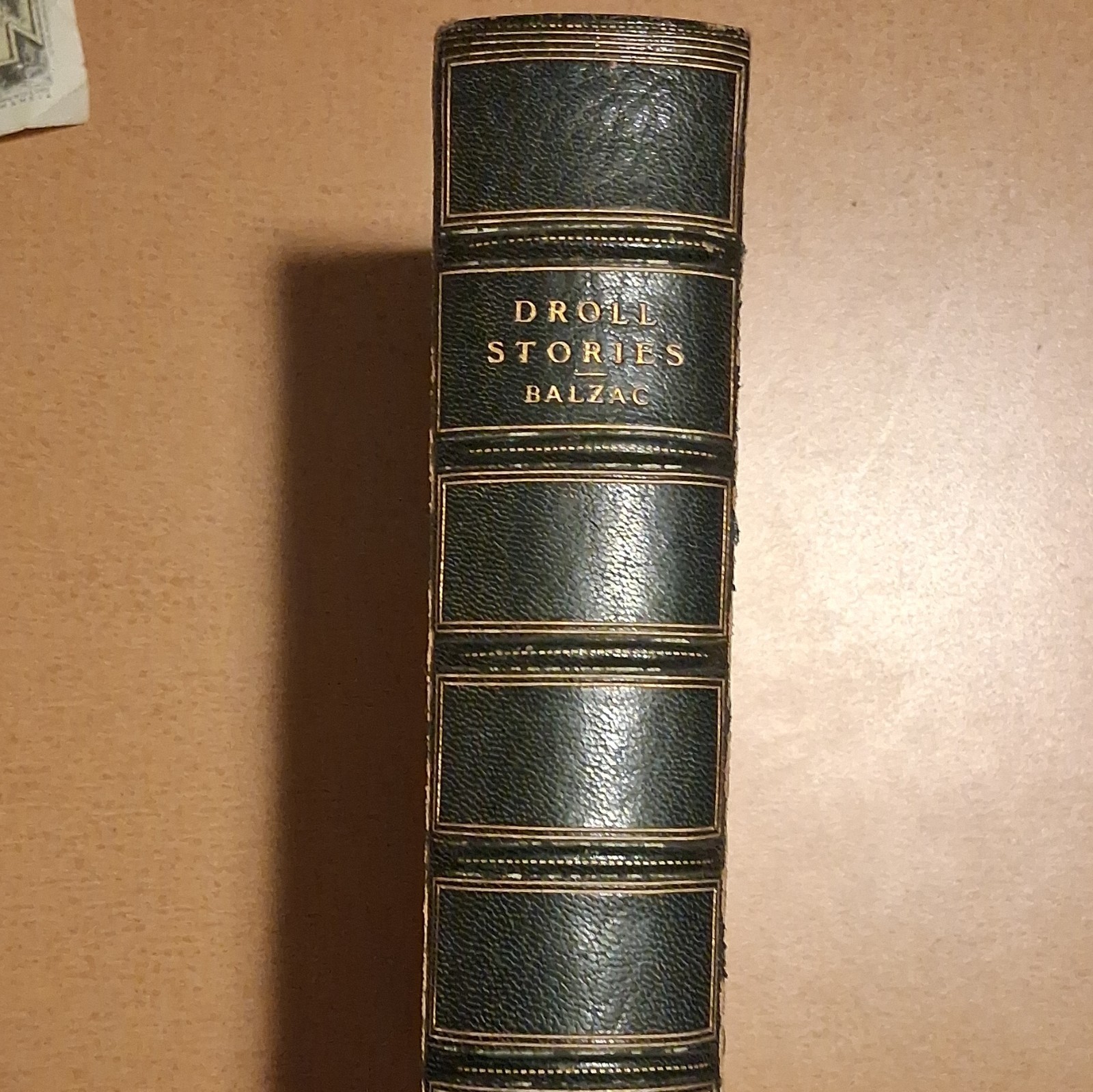 Balzac Droll Stories Leather Bound Illustrated Gustave Doré Hotten London
