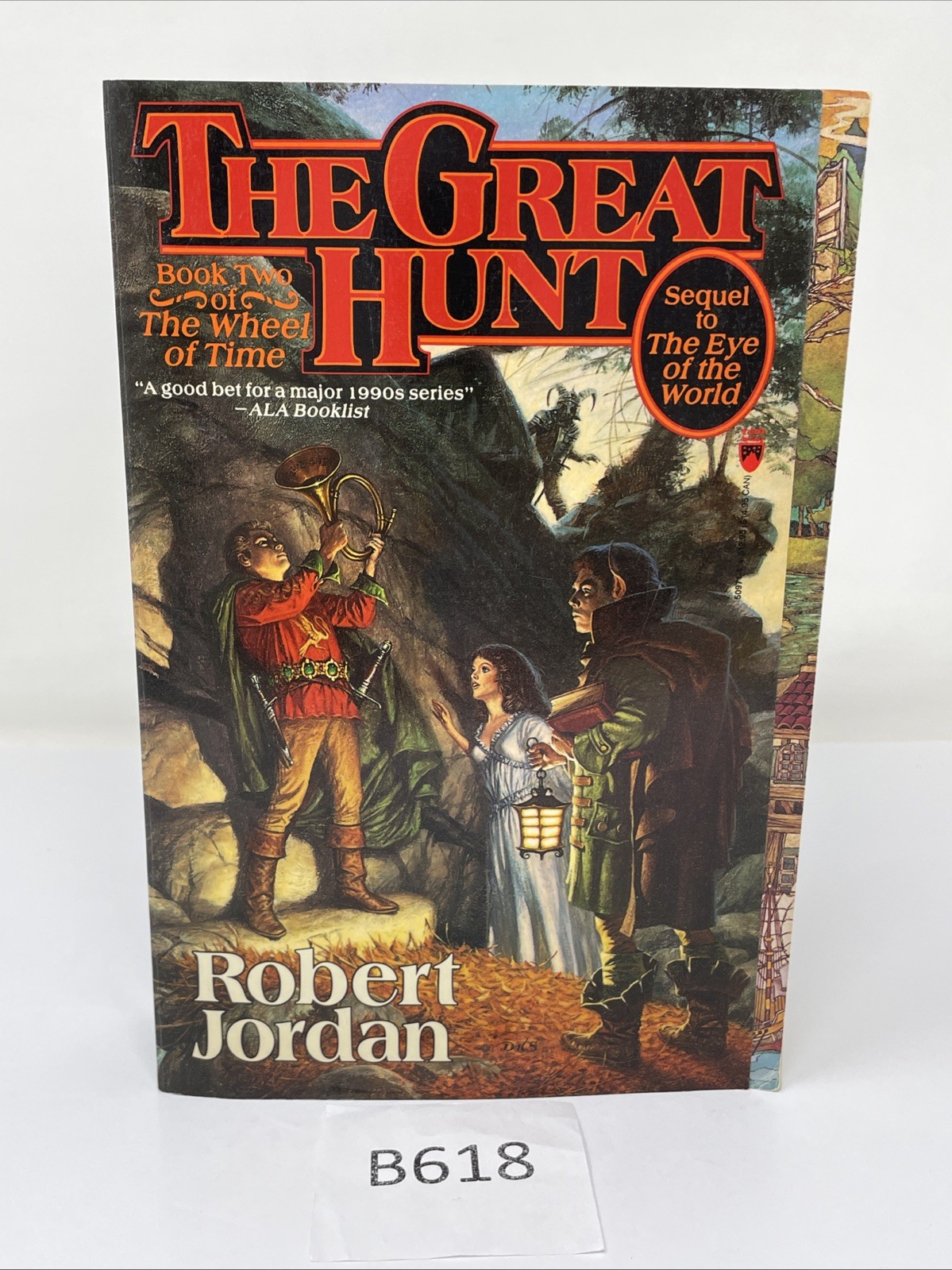 The Great Hunt – Robert Jordan – First Trade Paperback Edition/1st Printing TPB