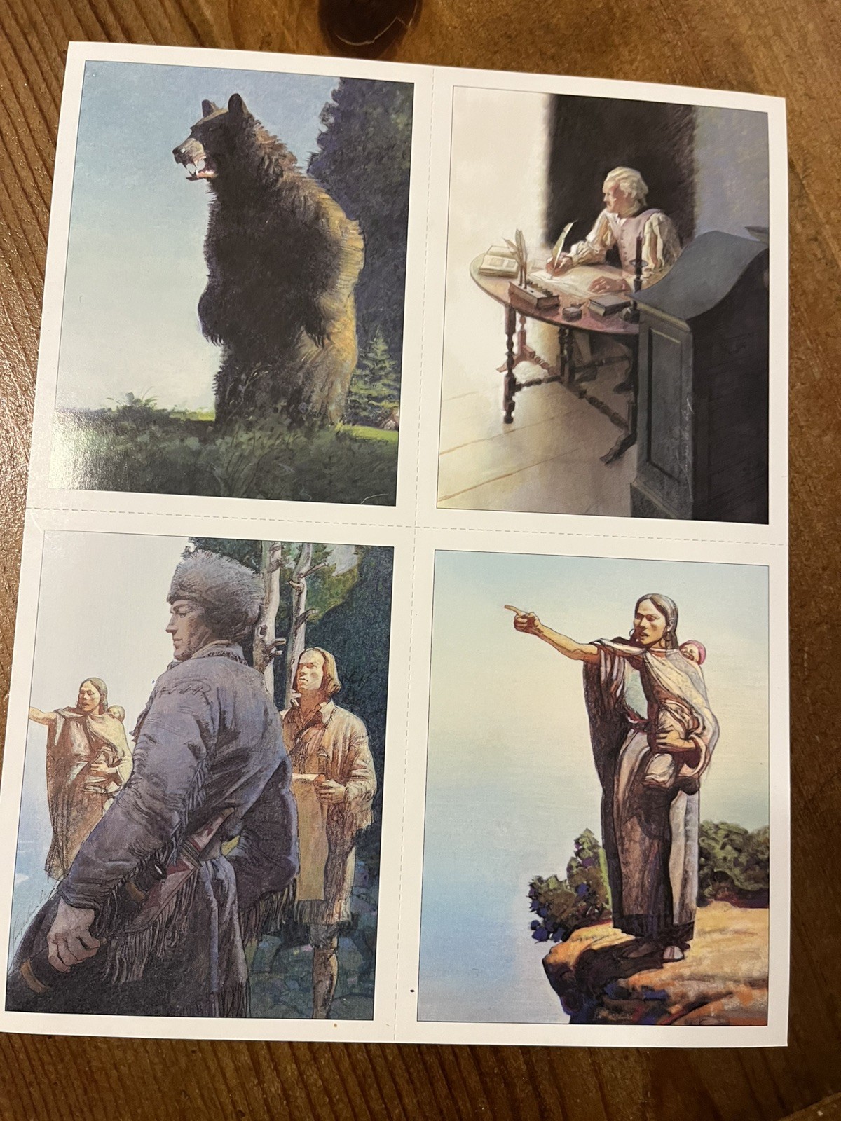 2 sets of My American Journey (1)Lewis and Clark (2) Charles Goodnight, cowboy