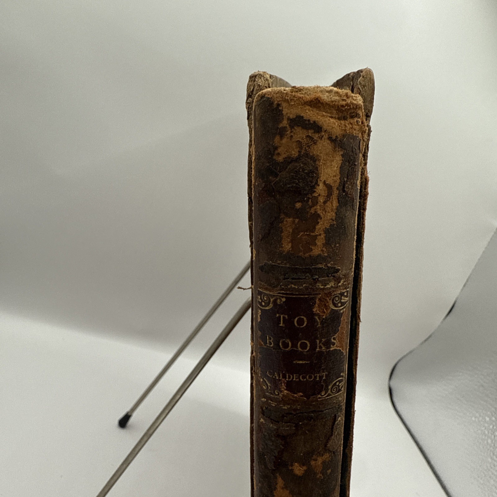 Antique Randolph Caldecott Picture Books 5 Titles Leather Bound 1878-1880