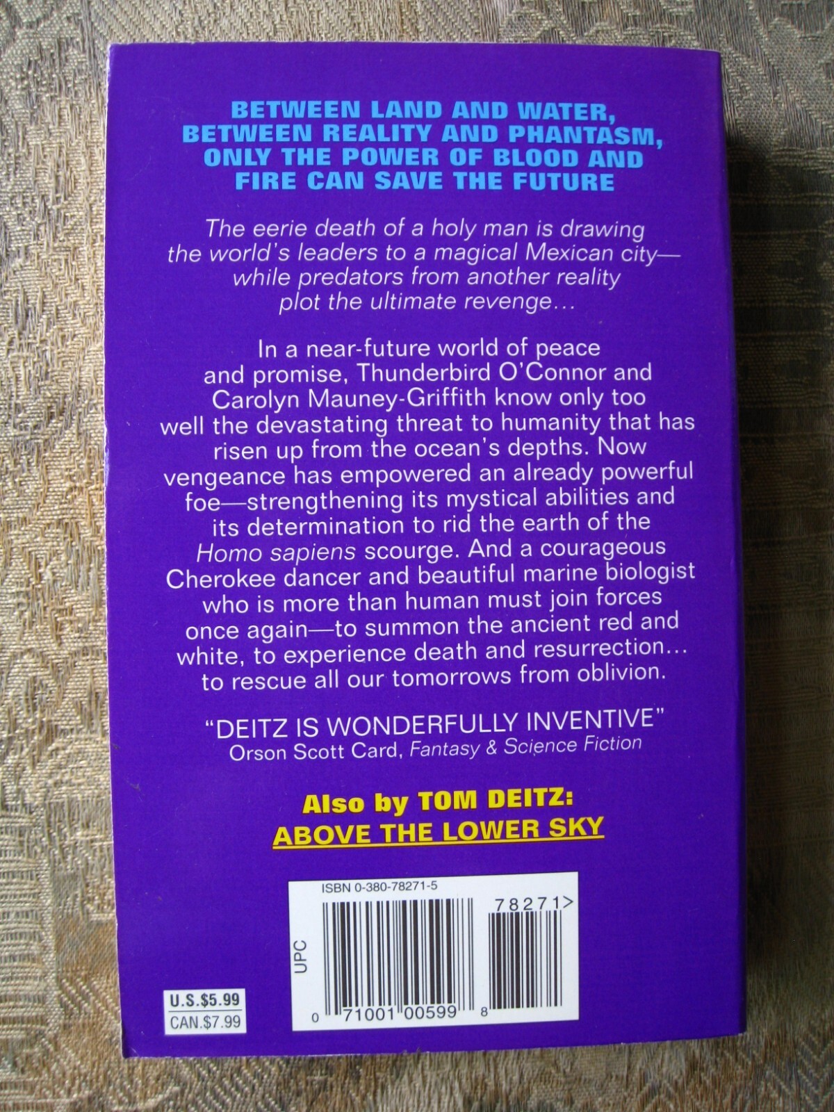Tom Deitz – The Demons in the Green – 1996 – paperback