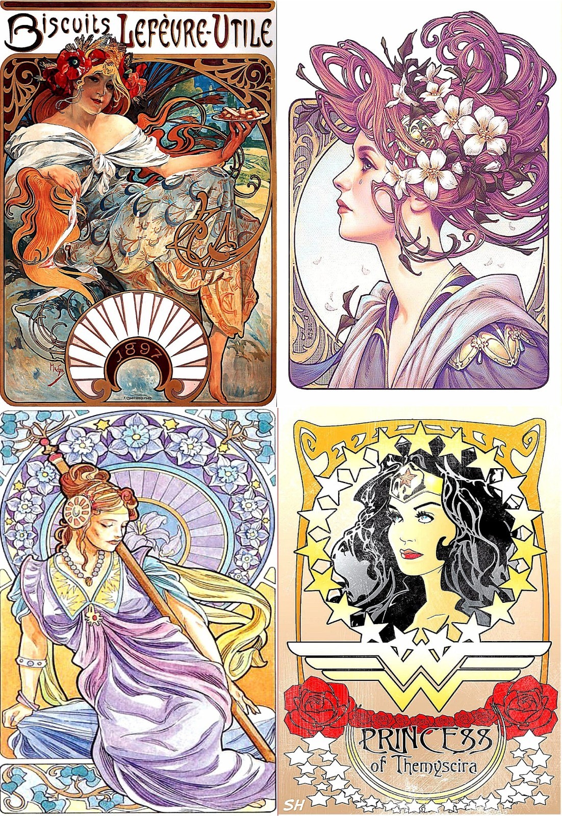Art Nouveau – Decorative Arts Beautiful Artwork Design – 100 old Images on DVD