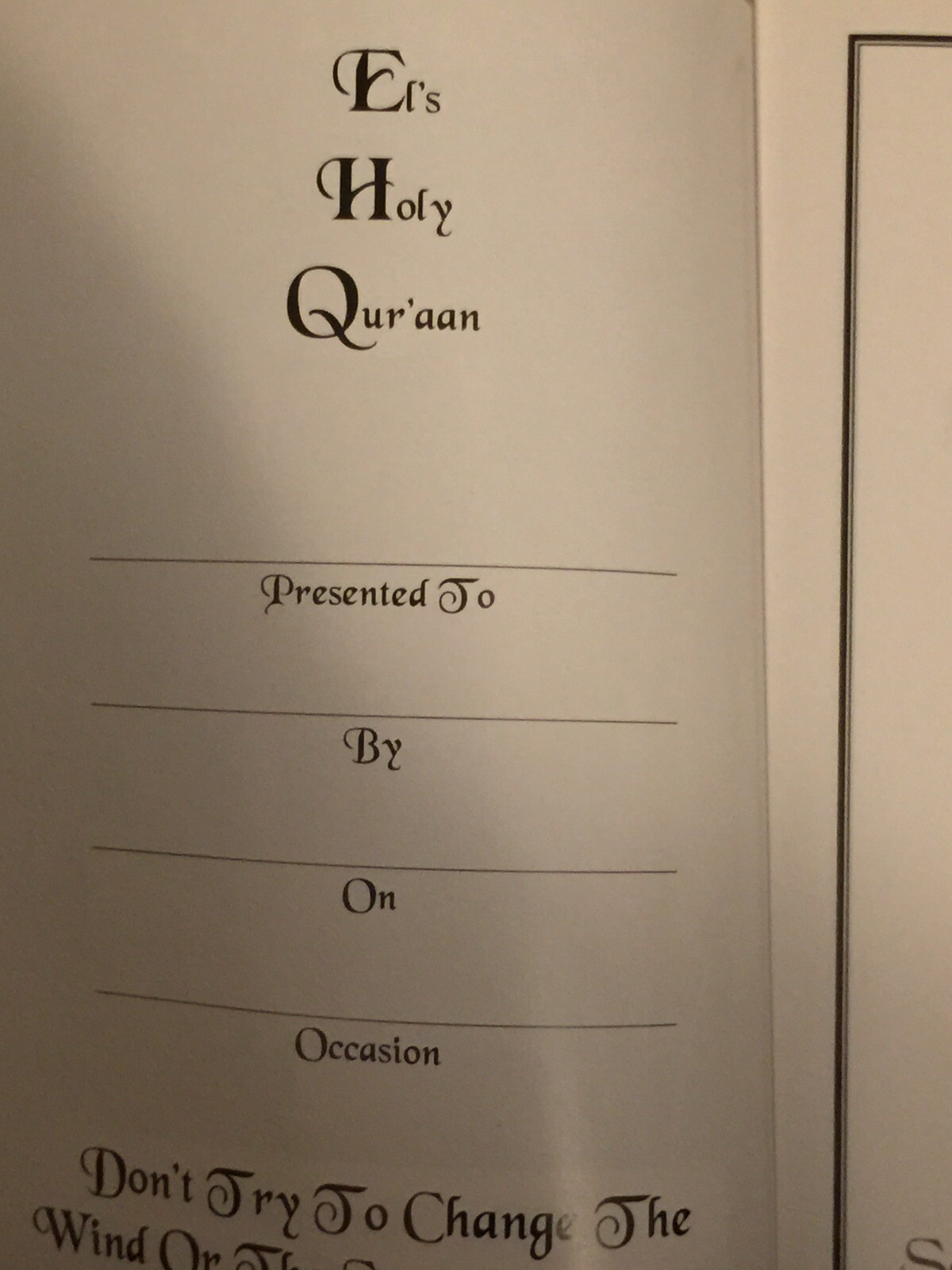 El’ Holy Qur’an Translated By Dr Malachi Z York, Rare, And Collectible