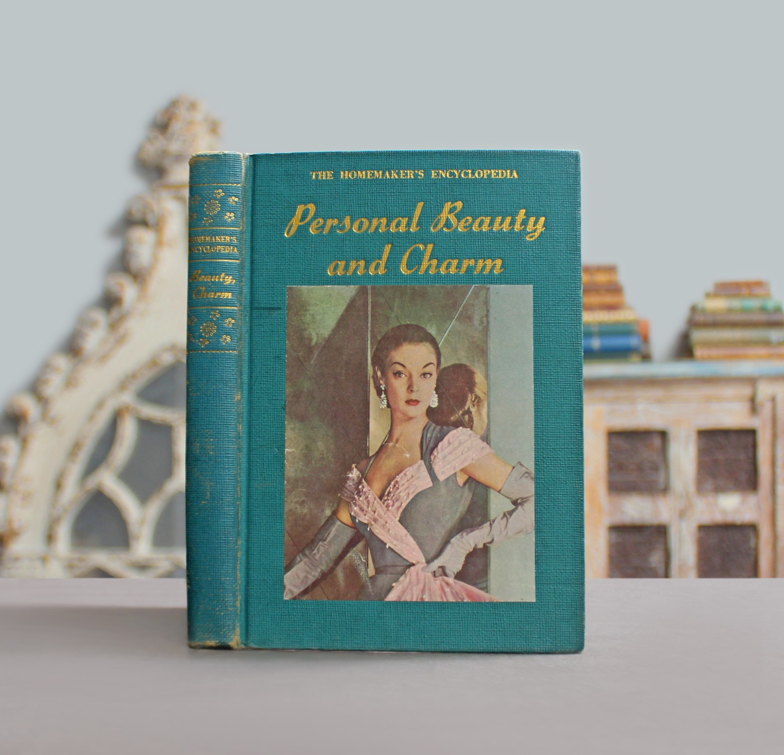 Rare Antique Old Book Personal Beauty Charm 1952 Makeup Fashion Style Glamour ⭐