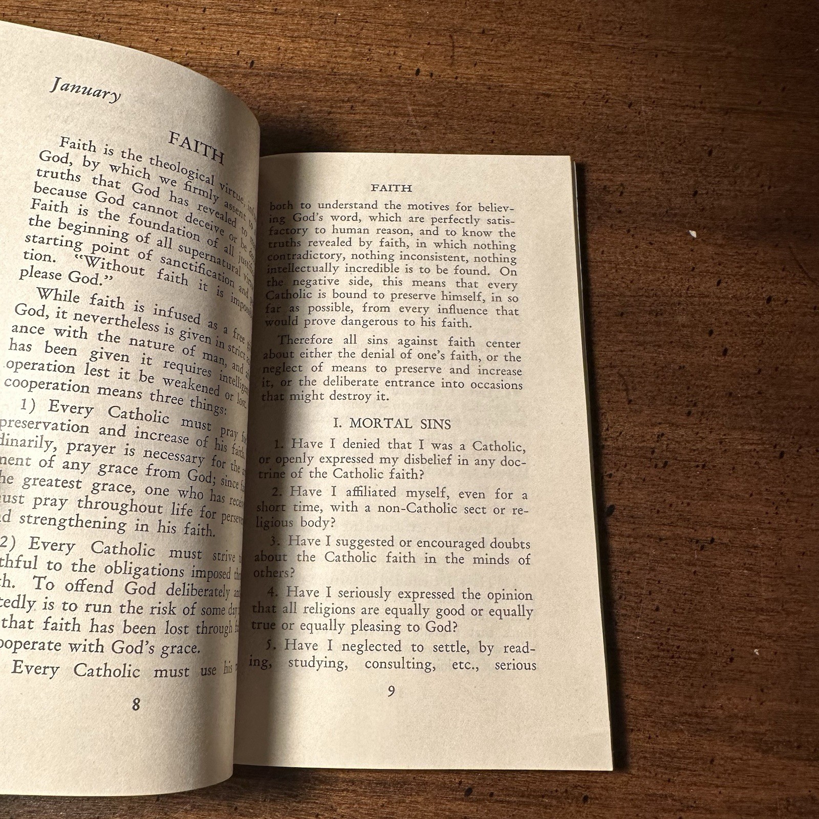 Examen for Laymen By Rev. Donald F. Miller – Catechetical Guild 1942 Paperback