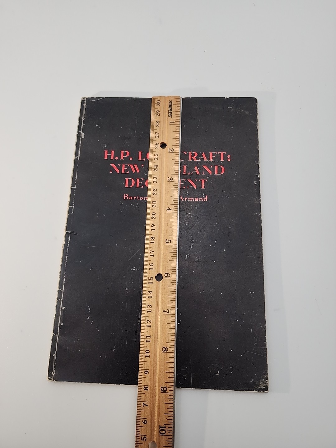 1979 H.P. Lovecraft: New England decadent, Barton St. Armand, Illust. Paperback