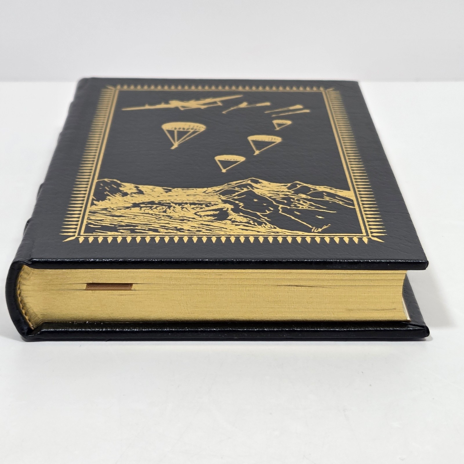 Easton Press Where Eagles Dare MacLean Leather 2015 Readers Choice WWII Fiction