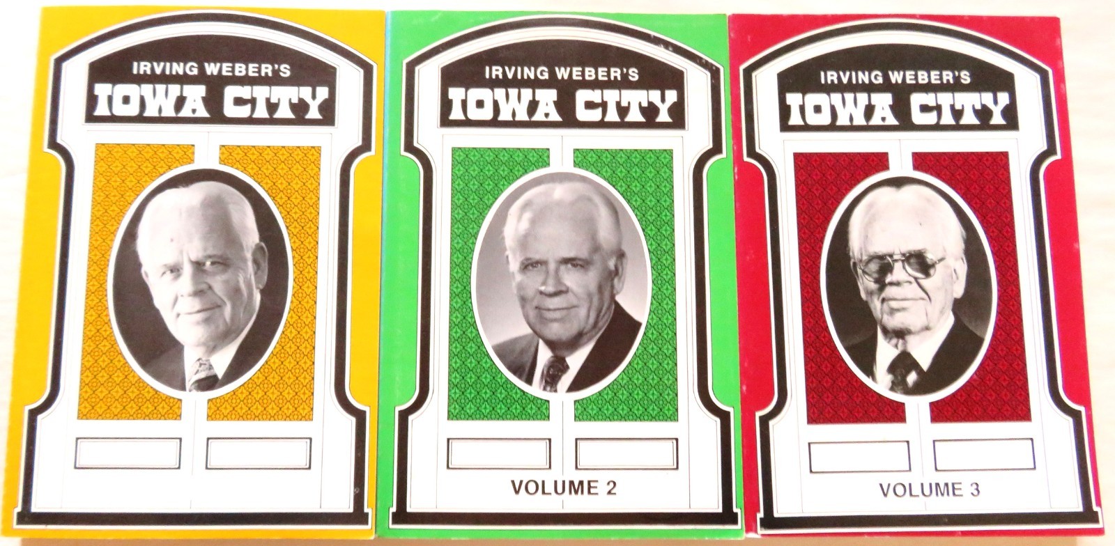 Iowa City Irving Weber Lot of 9 Paperbacks