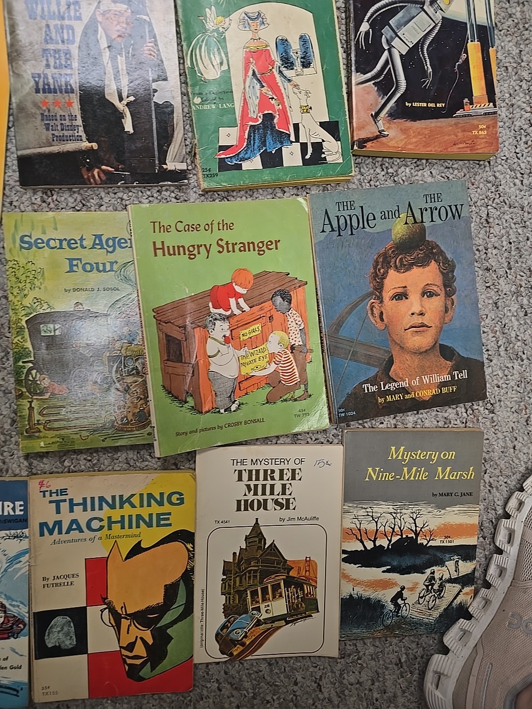 Lot of 20 Vintage Mixed Authors Fiction Adventure Paperback Children’s Books