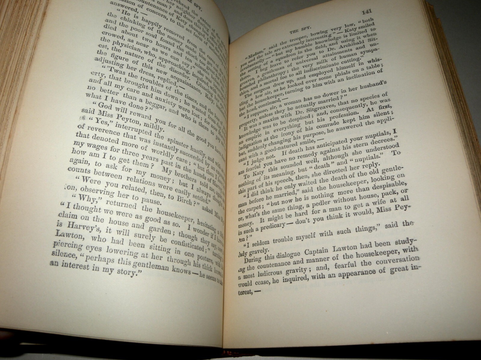 The Spy J. Fenimore Cooper, 1888 Hardback, George Routledge And Sons