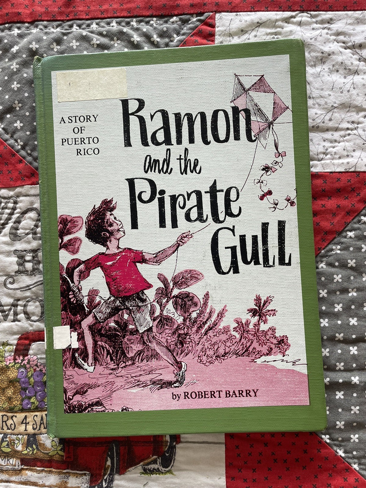 Ramon And The Pirate Gull, Puerto Rico, Robert Barry, Vintage HC Children’s