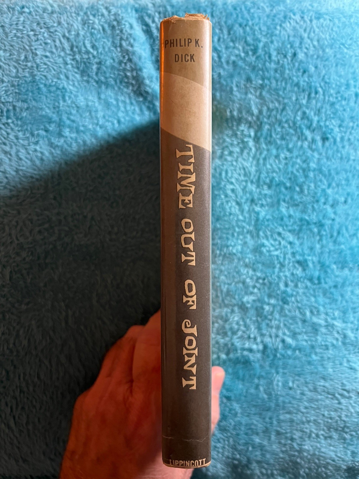 TIME OUT OF JOINT, Philip K. Dick, 1ST EDITION & PRINT, Lippincott, 1959