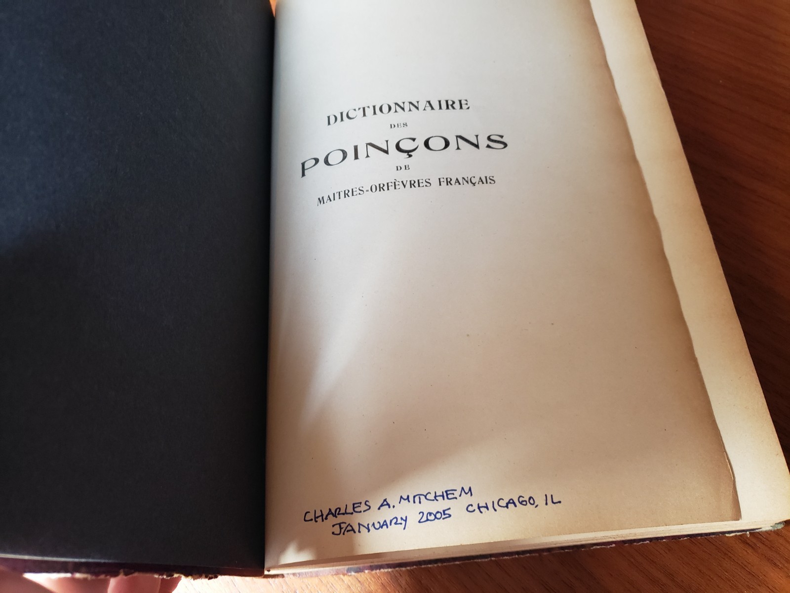 Dictionnaire des Poinçons 1929 Dictionary French Silver Marks Beuque Frapsauce