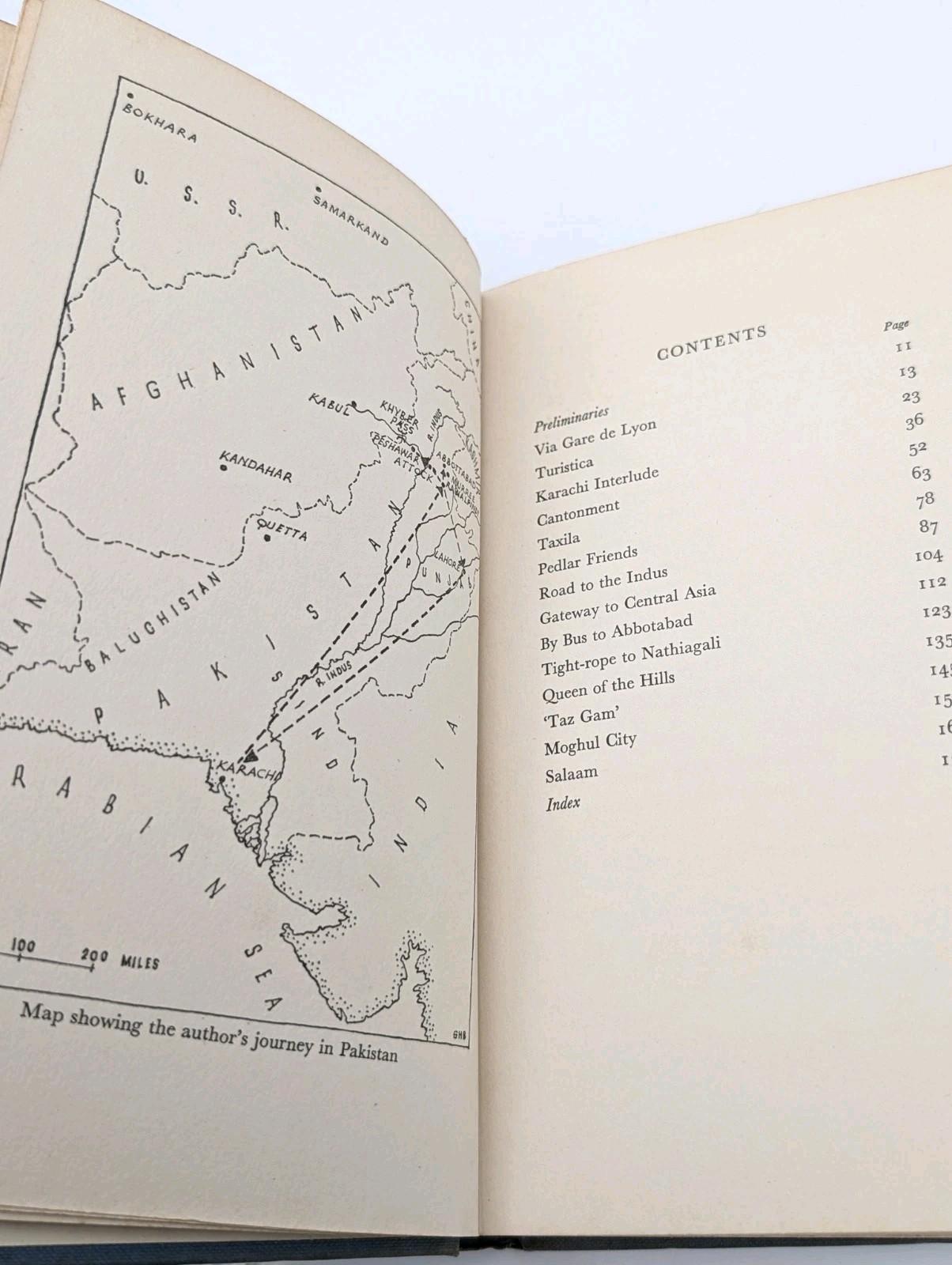 Gateway To The Khyber Pass Robin Bryans 1959 Vintage Pakistan Travel Writing BK