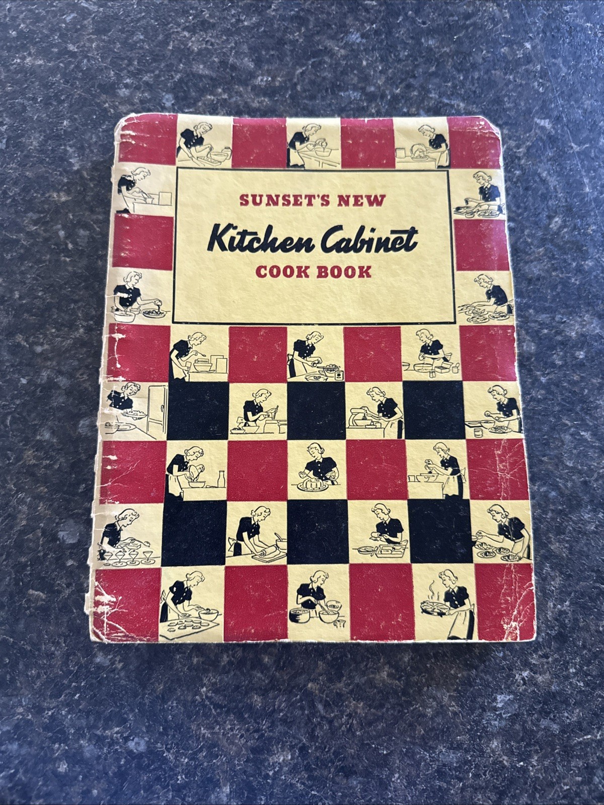 Sunset’s New Kitchen Cabinet Cook Book 1938 First Edition First Printing