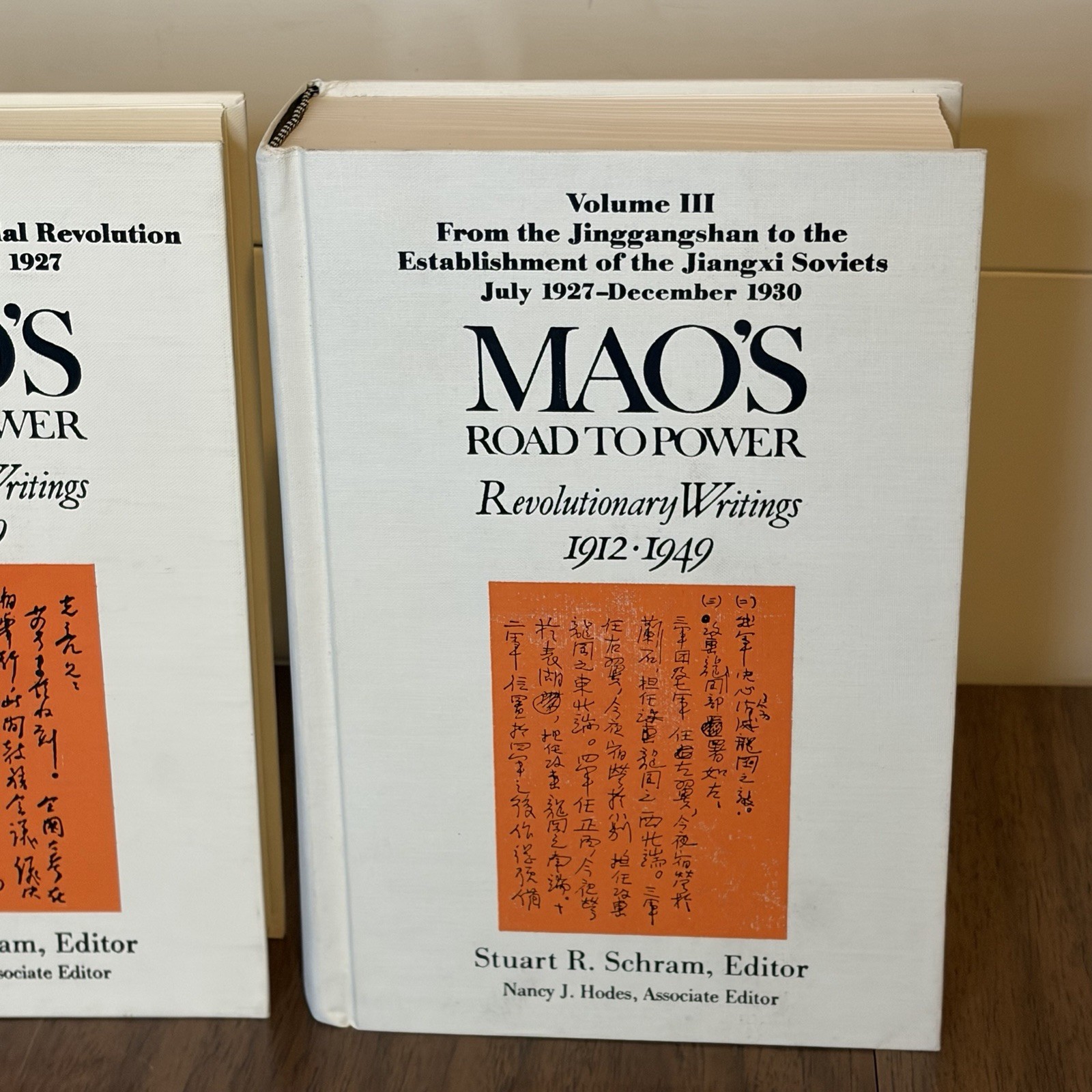 Mao’s Road to Power Revolutionary Writings 1912-1949 Volumes 1-3 HC Set Schram
